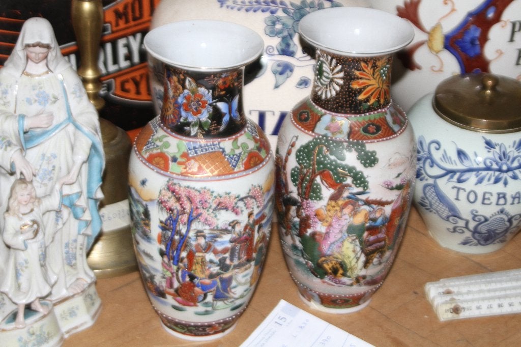 Koppel Chinese vazen, Ophalen of Verzenden