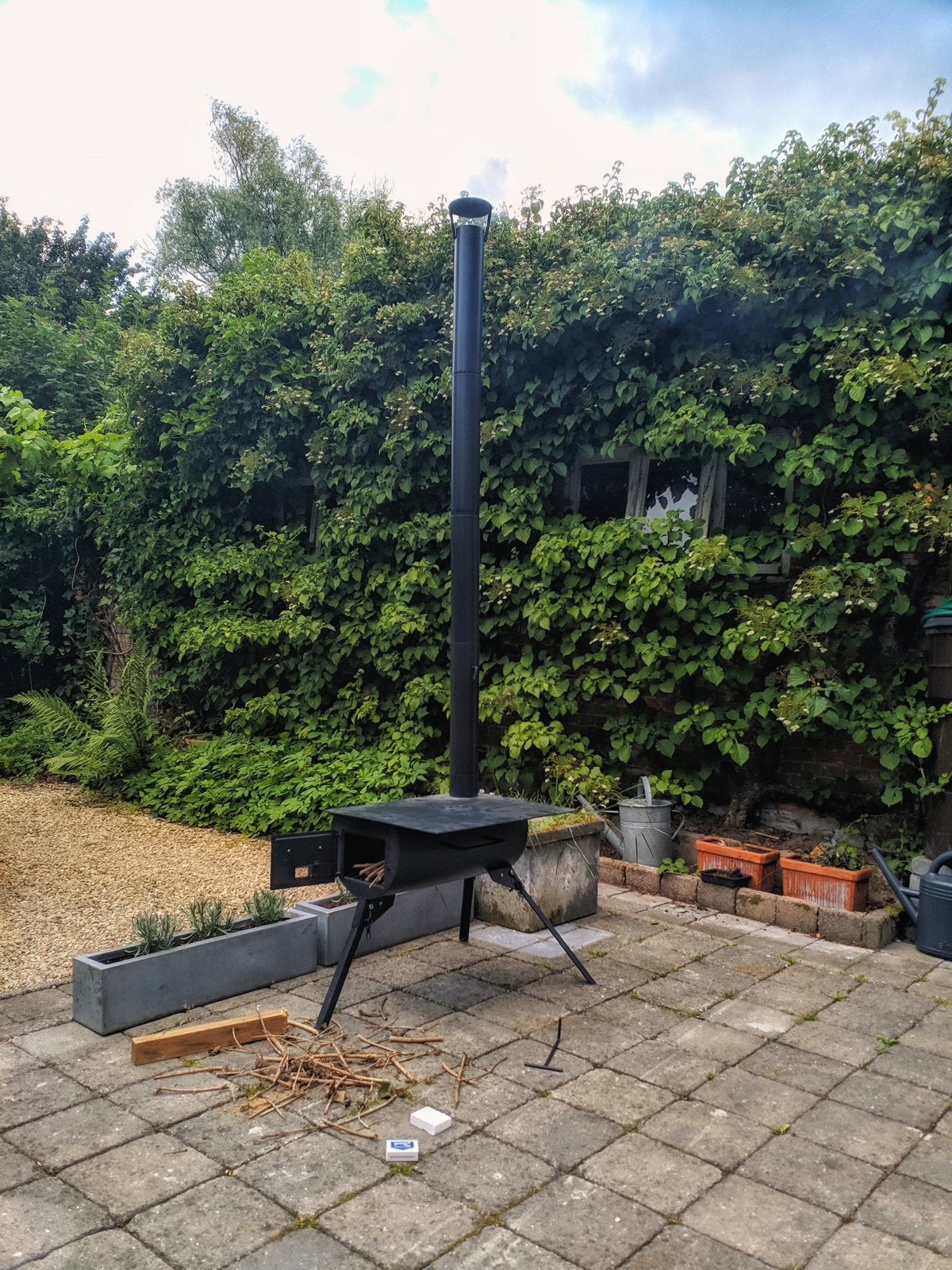 Tentkachel, Tuin en Terras, Ophalen of Verzenden, Zo goed als nieuw