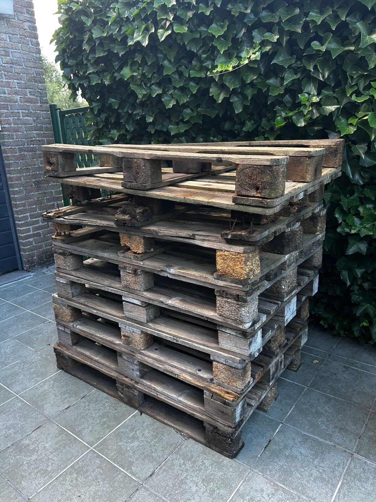 Paletten, Enlèvement