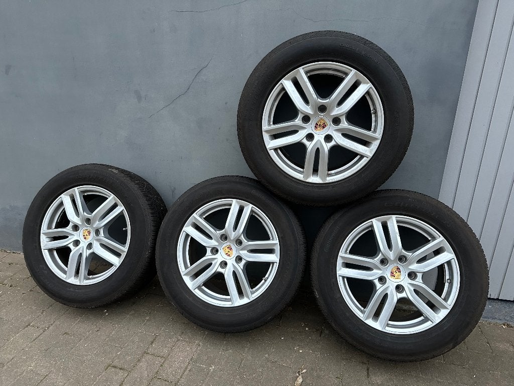 Porsche velgen 255/55/18, Auto-onderdelen, Banden en Velgen, Ophalen, 18 inch, 255 mm, Banden en Velgen