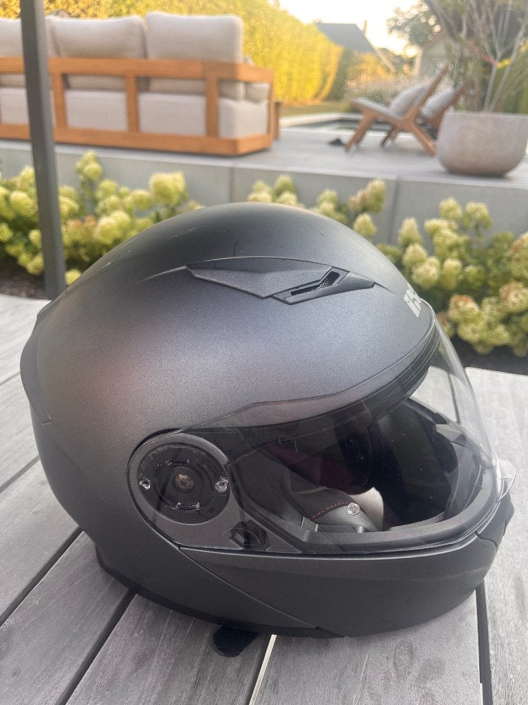 Systeem helm IXS medium 58-58 grijs, M, Systeemhelm, Heren, Tweedehands