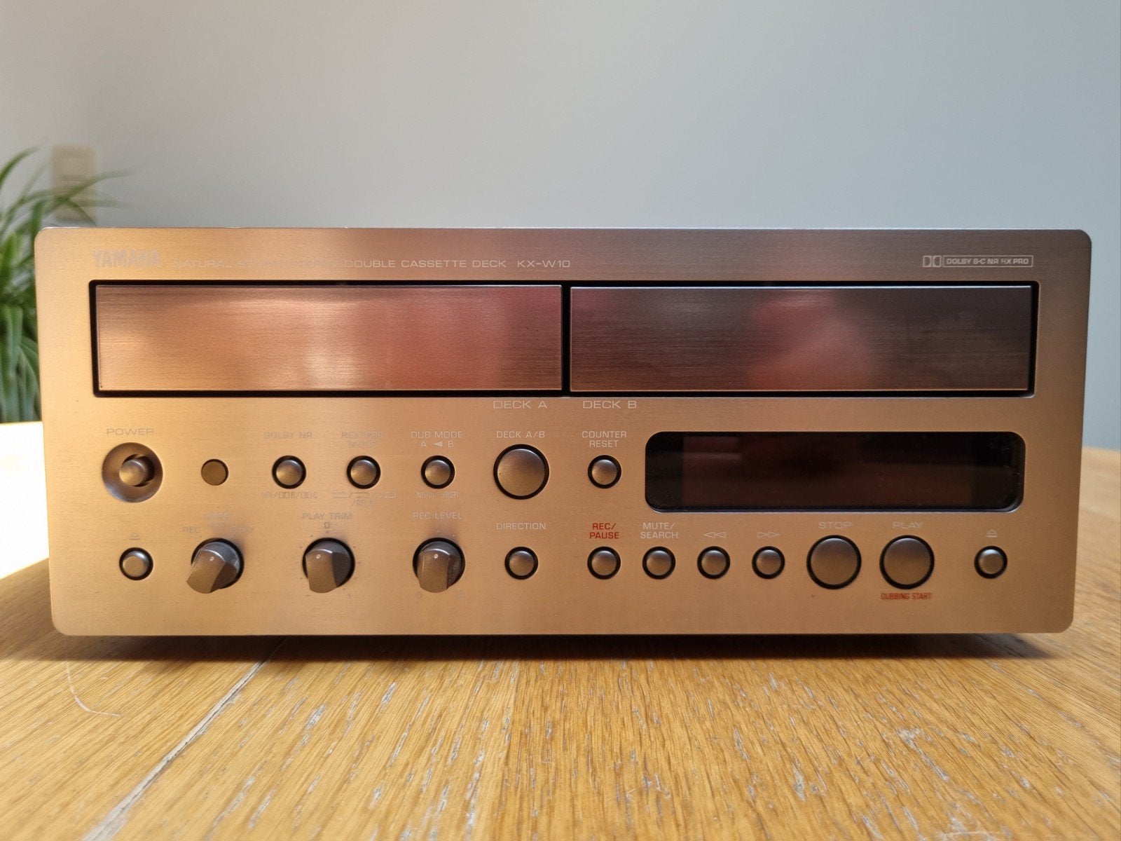 Yamaha deck cassette kx-w10, Audio, Tv en Foto, Cassettedecks