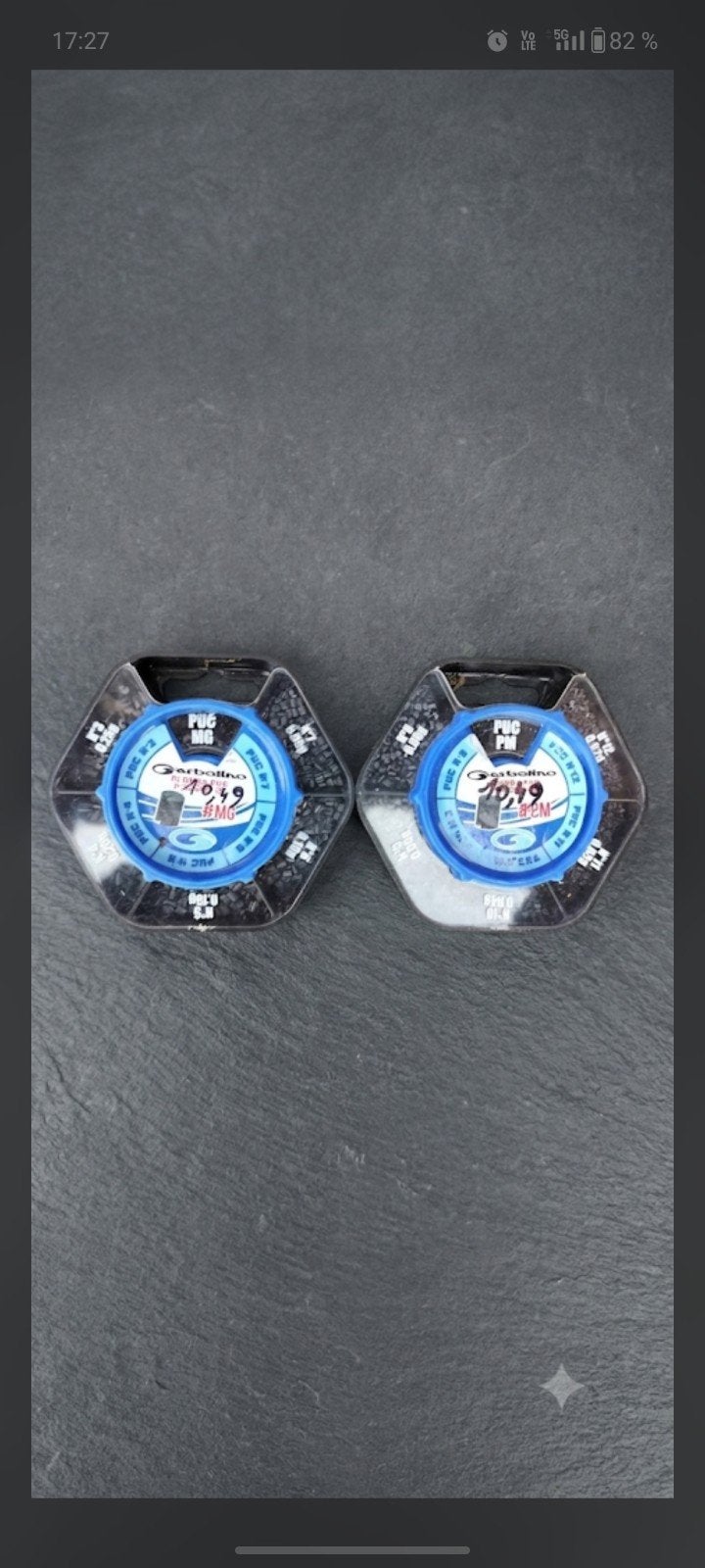 boîte de plombs stotz (carré)et sphérique marque garbolino, Watersport en Boten, Ophalen, Nieuw