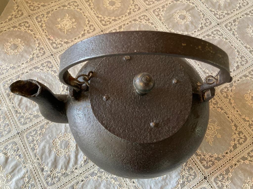 Oude gietijzeren waterketel!, Antiek en Kunst, Ophalen