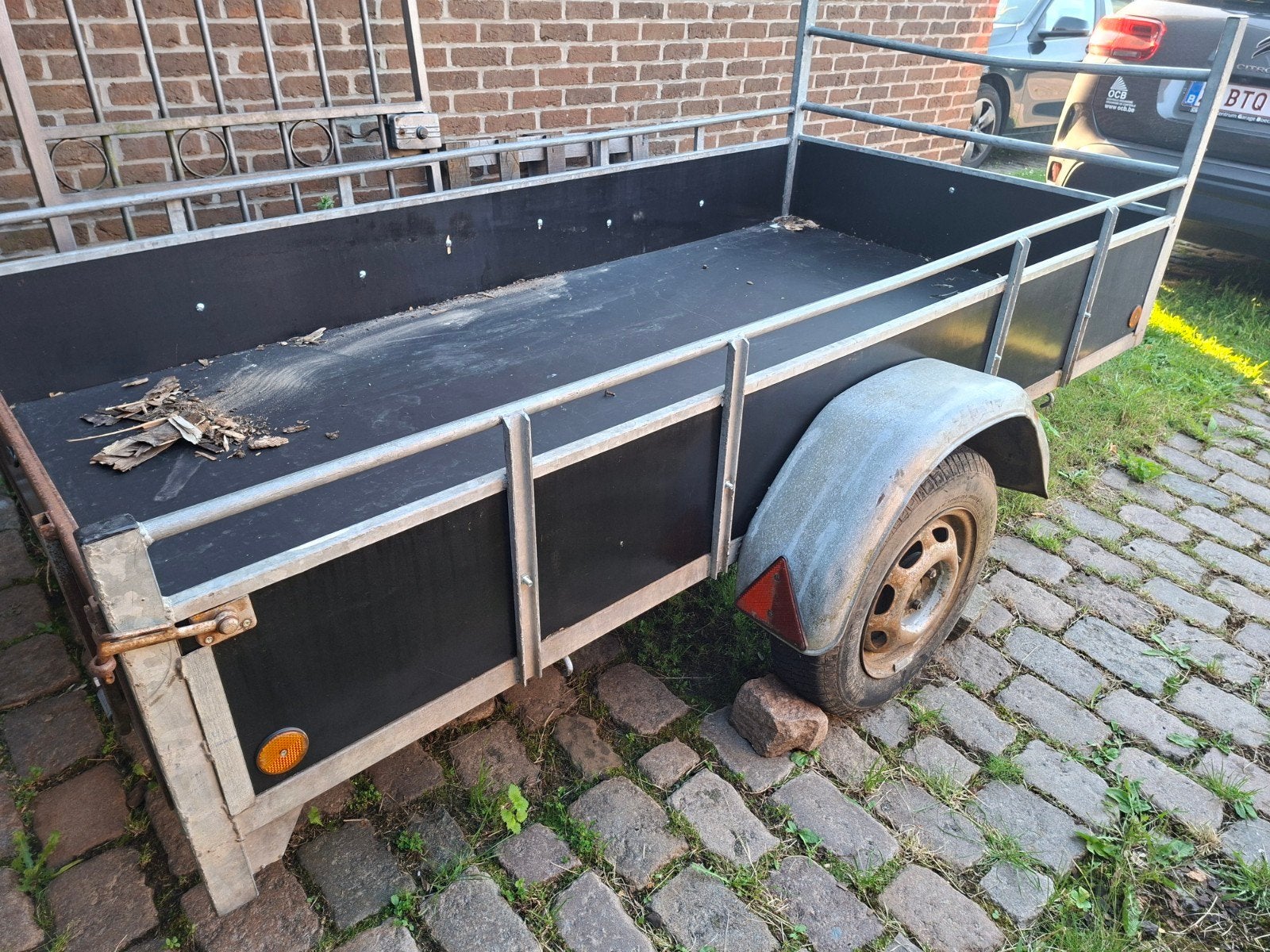 Remorque aanhangwagen, Ophalen