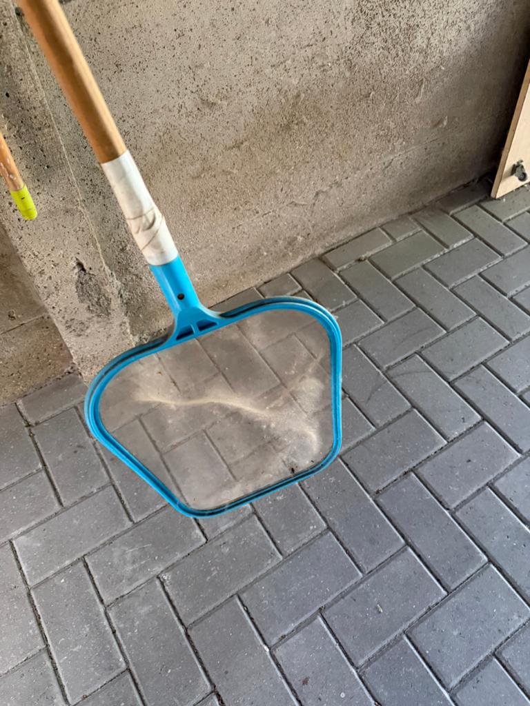 Zwembad schepnetje, épuisette de piscine, Enlèvement, Comme neuf