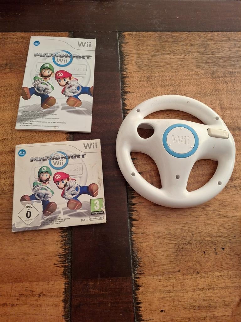 Mario Kart voor de Nintendo Wii met stuur, Ophalen of Verzenden, Wii