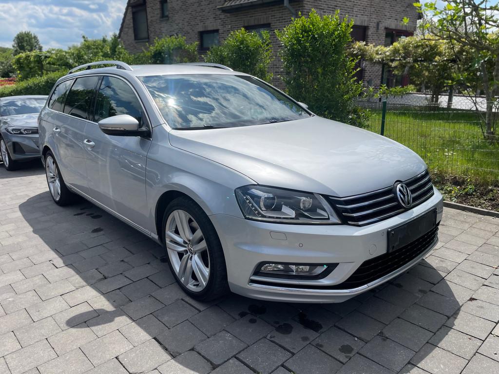 Volkswagen Passat VARIANT HIGHLINE 2.0TDI LEDER/GPS/AIRCO/AL, Auto's, Volkswagen, 100 kW, Euro 5, 136 pk, Leder