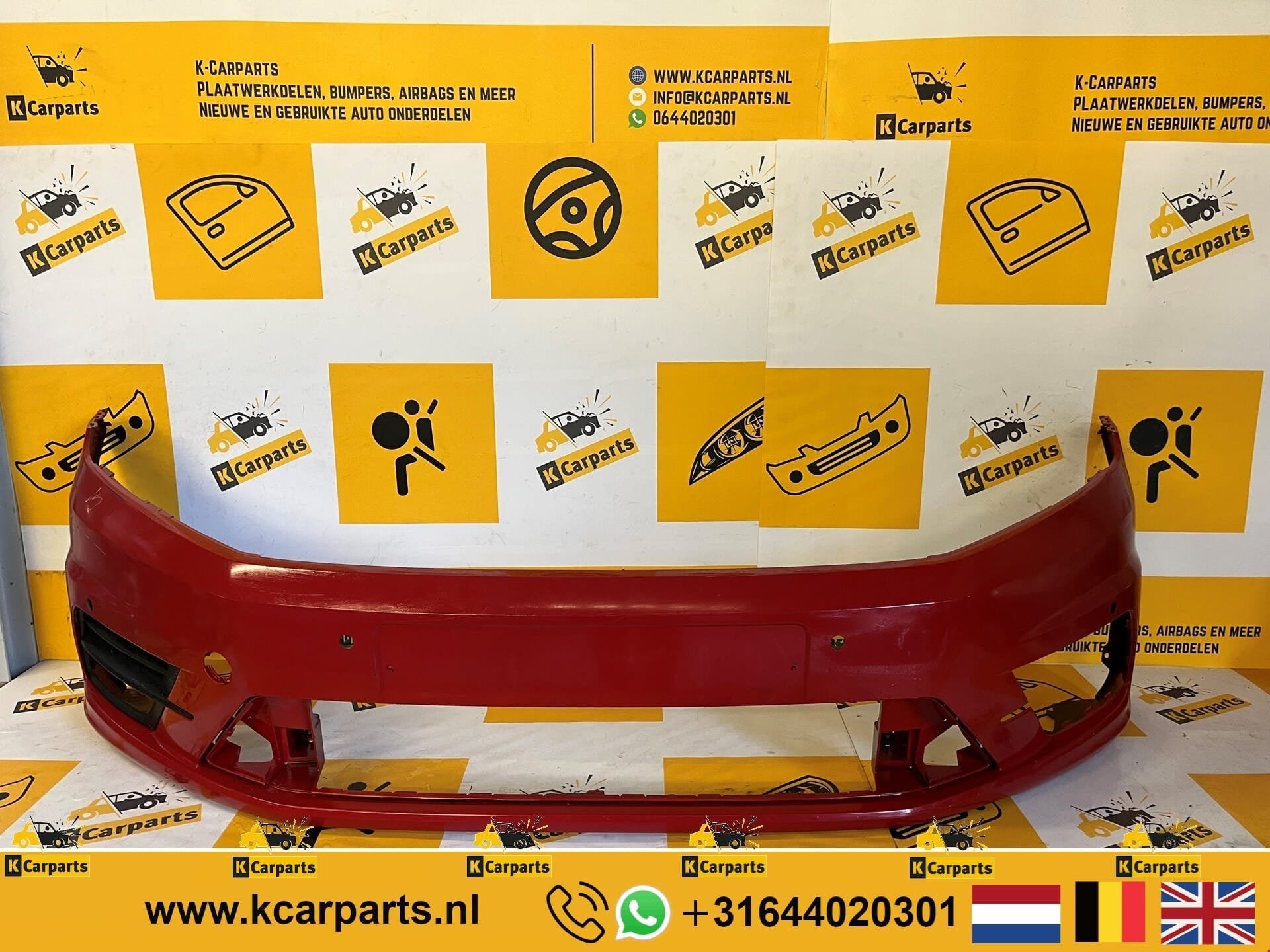 Voorbumper volkswagen Caddy MAXI 2015+ R16 6xPDC 2K5807221K, Info@fabrikant.eu, Bumper, Fabrikant BV, Gebruikt