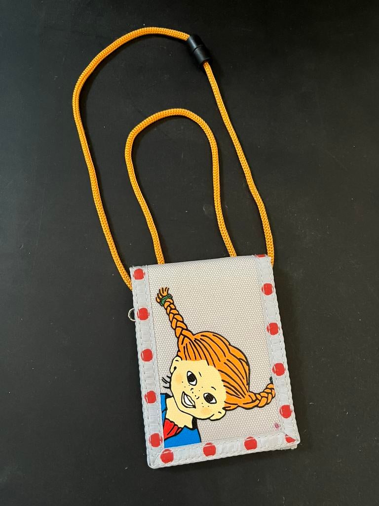 Authentieke kinderportefeuille pipi langkous uit Zweden, Ophalen of Verzenden, Zo goed als nieuw