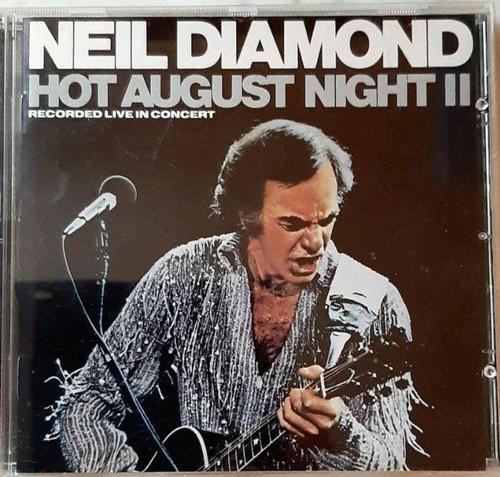 CD NEIL DIAMOND, Hot august Night II, LIVE in concert, Ophalen of Verzenden, Zo goed als nieuw