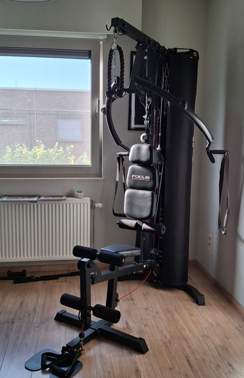 Focus fitness unit 4 zwart, Ophalen, Krachtstation