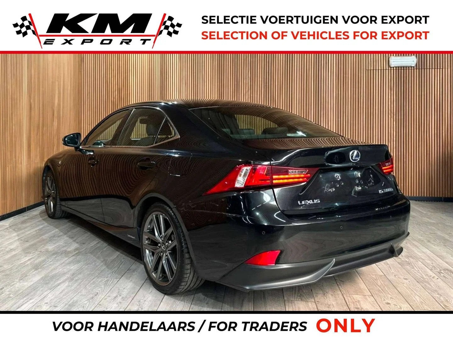 Lexus IS 300 h 2.5i F-Sport E-CVT Led/Leder/Keyless-go/Cam/P, Auto's, Automaat, Parkeersensor, Gebruikt, Zwart