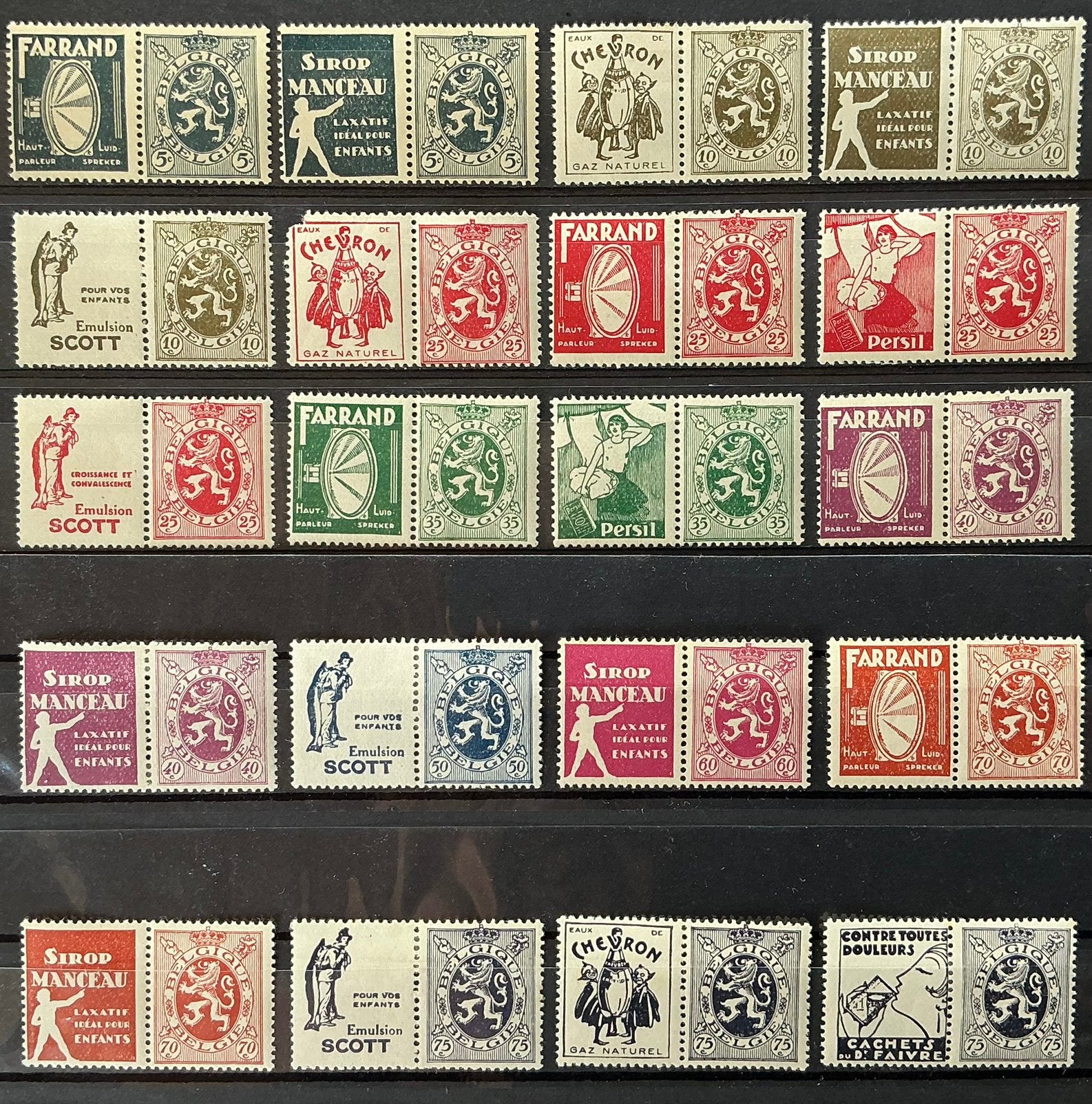LOT 531. 20 PUBS. MNH/ VLH. Mooi!, Postzegels en Munten, Ophalen of Verzenden