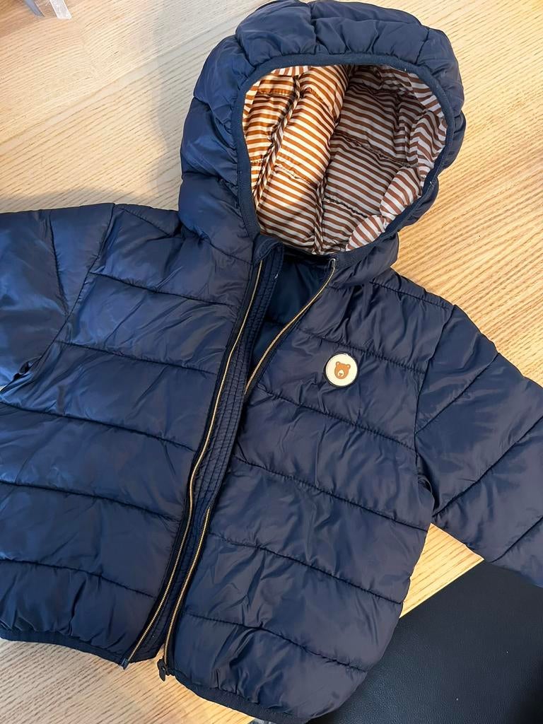 Jasje, mutsje en sjaal, Enfants & Bébés, Vêtements de bébé | Bonnets, Écharpes & Moufles, Garçon, Enlèvement ou Envoi, Taille 74