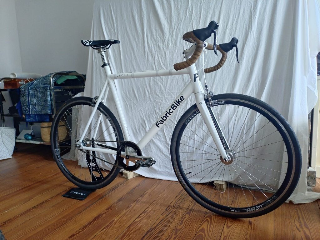 FabricBike Light - Single speed/Fixie - L 58cm rider >1.84m, Autres marques, Frein sur jante, Moins de 10 vitesses, 57 à 61 cm