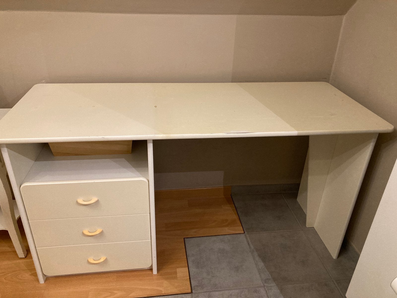 Bureau, Ophalen, Gebruikt, Hout, Schoolbureau