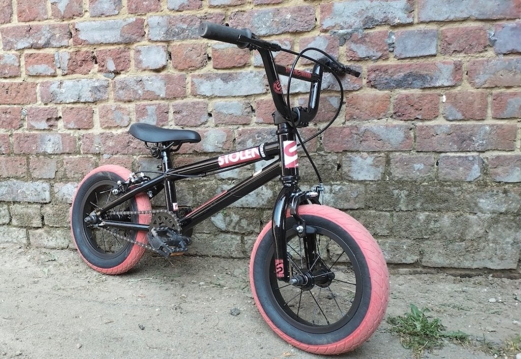 Stolen agent kinder bmx, Fietsen en Brommers, Gebruikt, Staal, Velgrem, Minder dan 16 inch