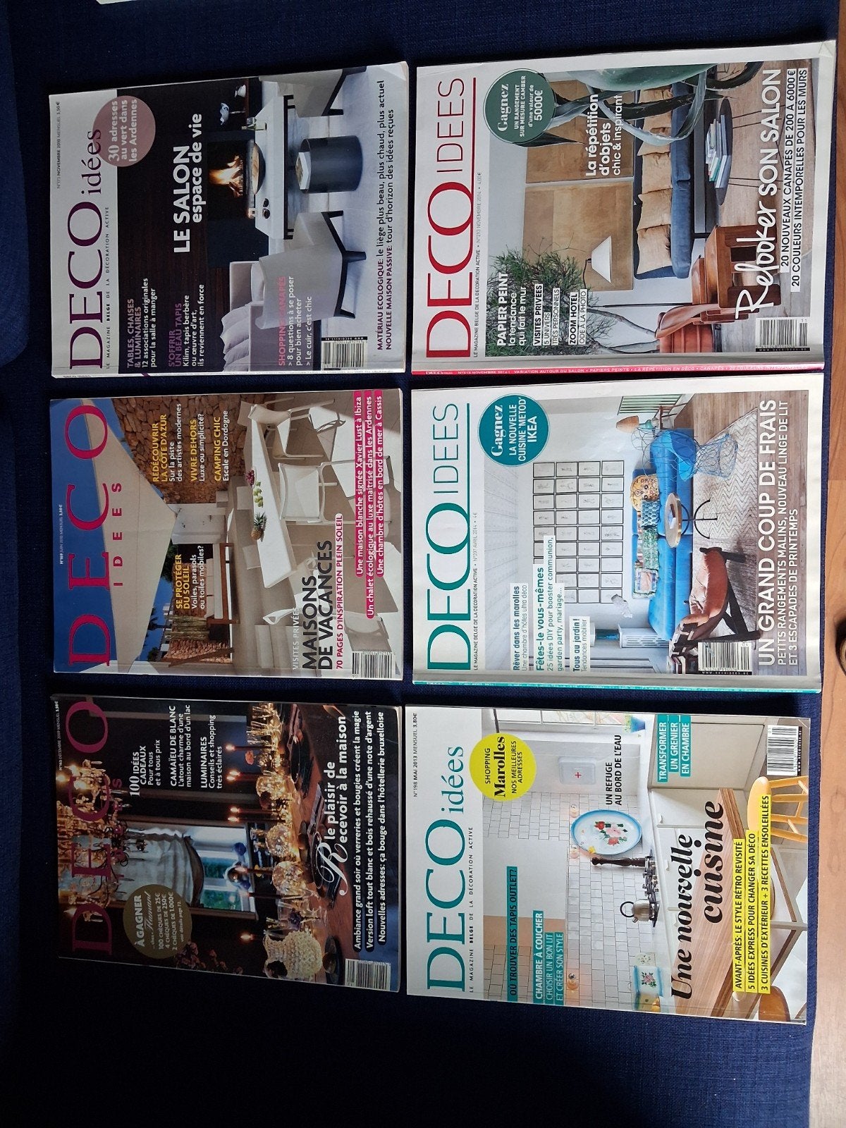 Magazines de décoration divers, Enlèvement, Journal
