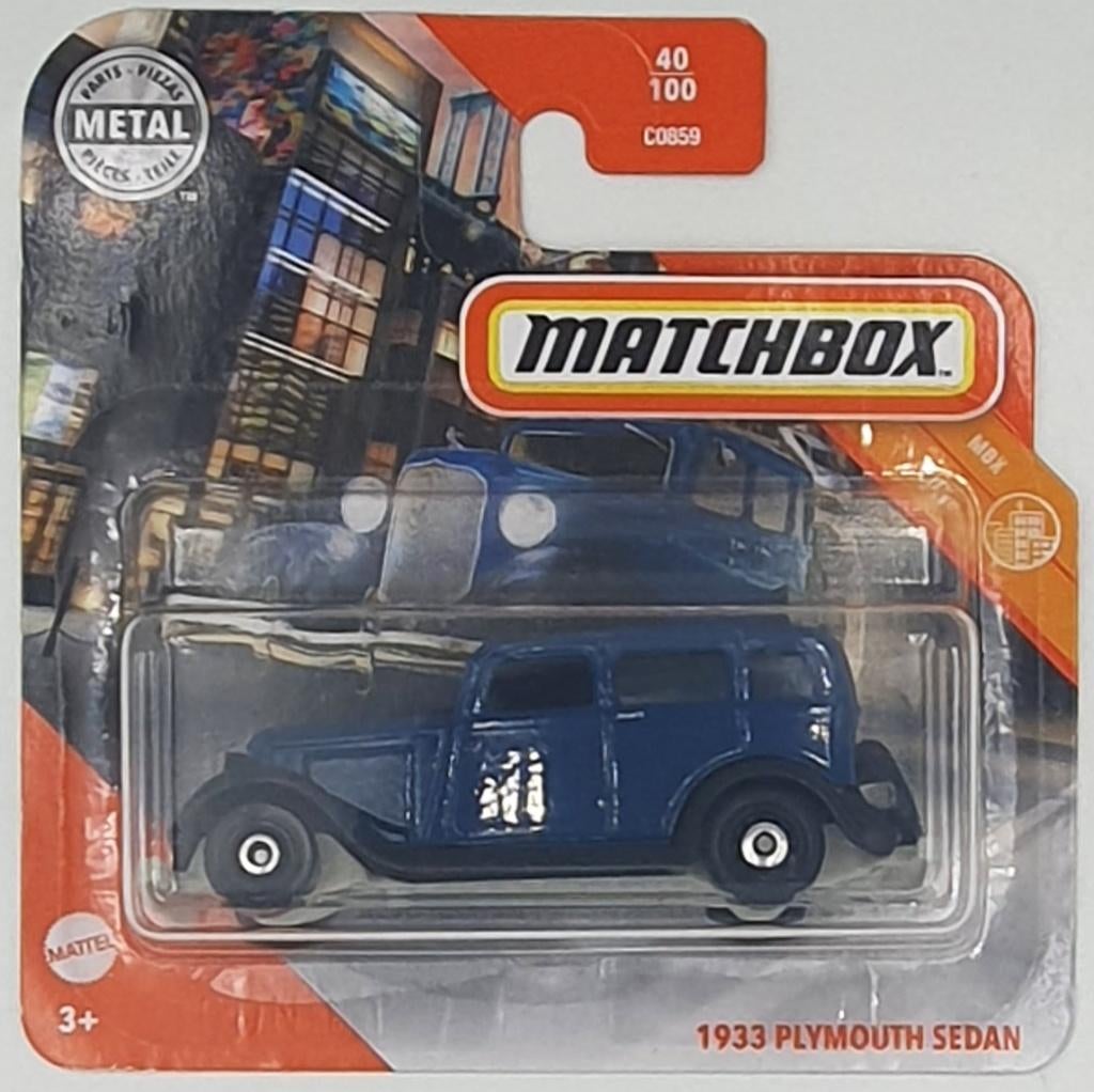 Matchbox - 1933 Plymouth Sedan - GKM59 - 1:64, 333 Continental Boulevard, El Segundo, CA 90245, United States, Verzenden, Nieuw