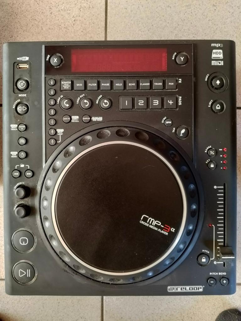 2x Reloop RMP3a. Goede conditie., Musique & Instruments, Enlèvement, Utilisé, DJ-Set, Reloop