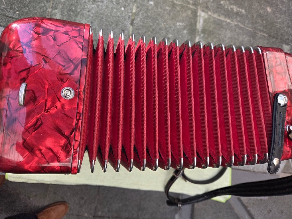 Accordéon Chromatiques, Musique & Instruments, Accordéons, Avec valise, Enlèvement, Utilisé, Accordéon à boutons
