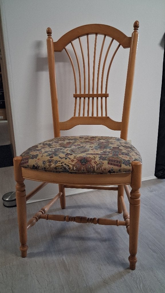 Ensemble de 4 chaises de salle à manger, Bois, Comme neuf, Enlèvement, Quatre
