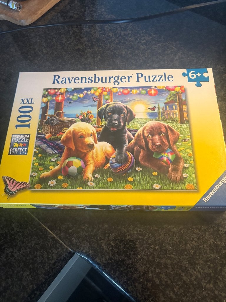 Puzzel  100 stukken honden ravensburger, Enfants & Bébés, Enlèvement, Plus de 50 pièces, Utilisé, 6 ans ou plus