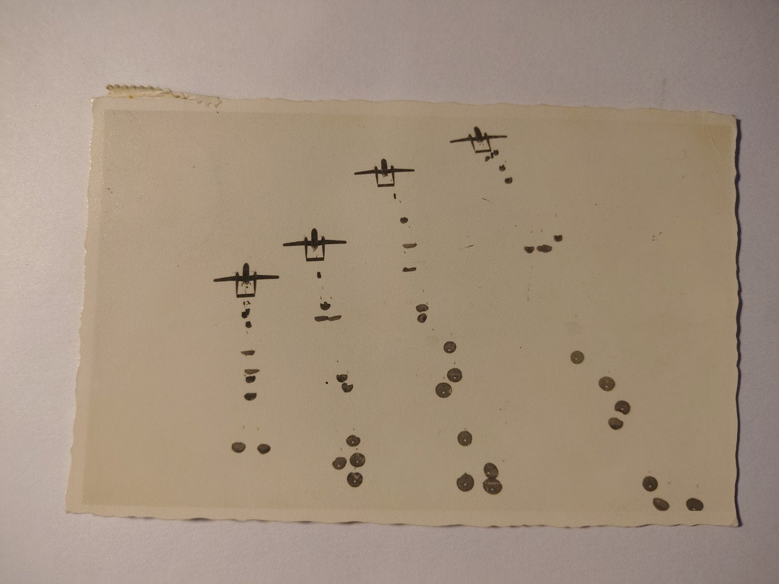 Militaire dropping postkaart, Ophalen of Verzenden