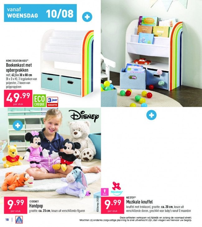 Boekenkast kind/ kleuterklas, Ophalen