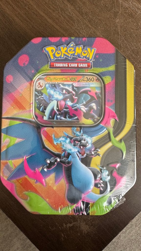Pokébox DRACAUFEU EX X, Hobby & Loisirs créatifs, Enlèvement ou Envoi, Neuf, Booster box