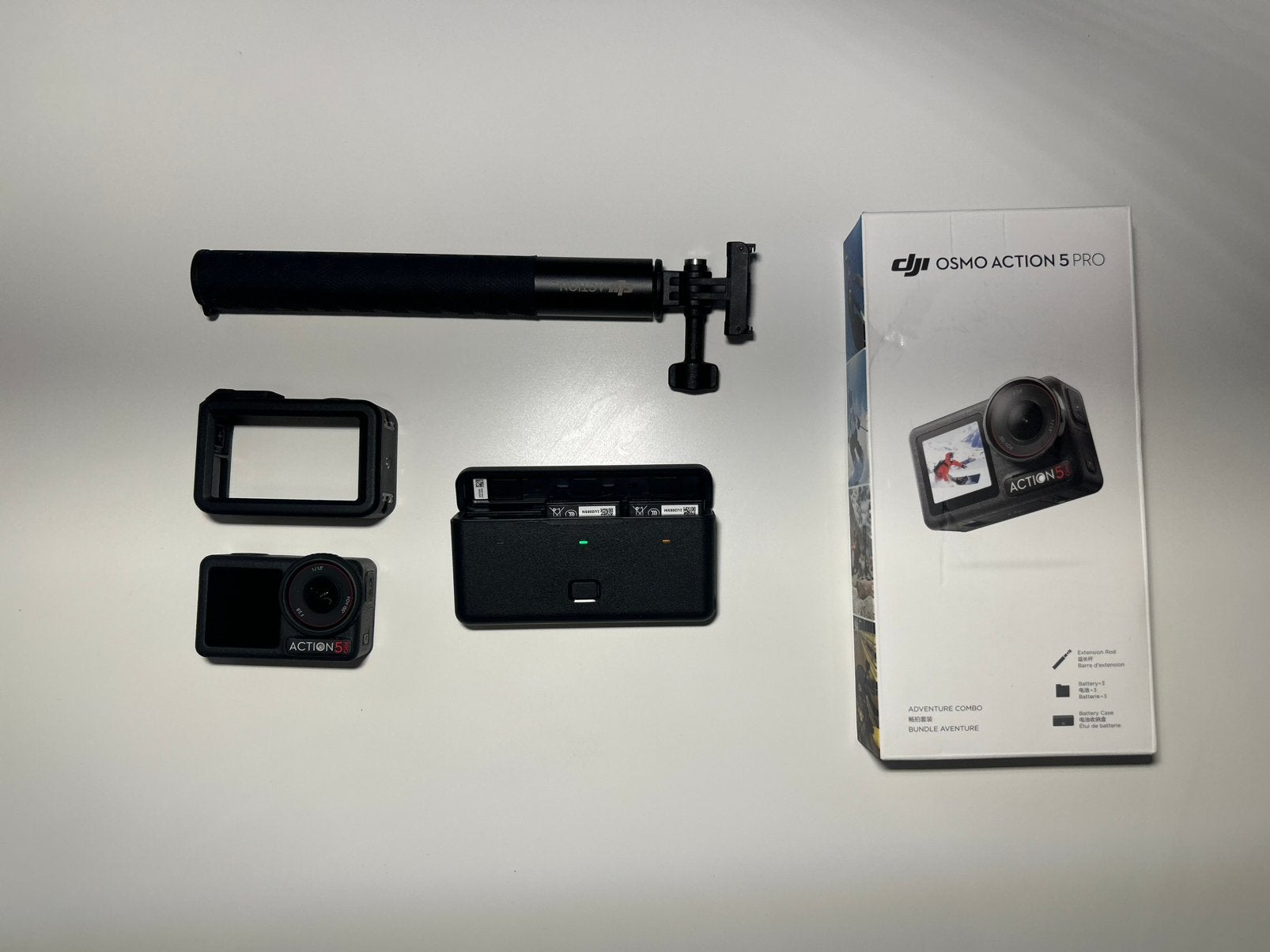DJI Osmo Action 5 Pro (Adventure Combo), Audio, Tv en Foto, Actiecamera's, Ophalen, Nieuw