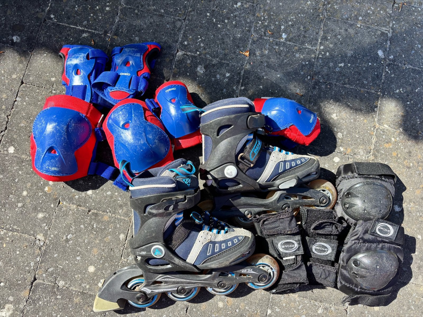 Verstelbare inline-rolschaatsen (T29 tot 34), Ophalen, Zo goed als nieuw