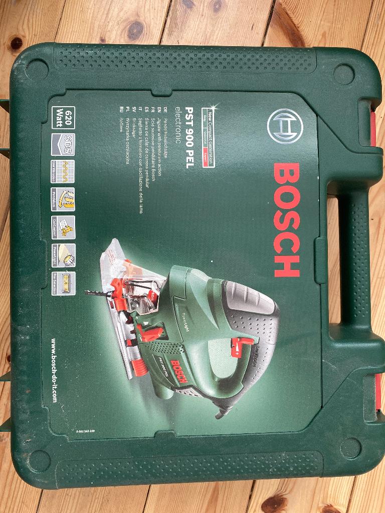Decoupeerzaag Bosch, Ophalen, 600 tot 1200 watt, Zo goed als nieuw, Bosch