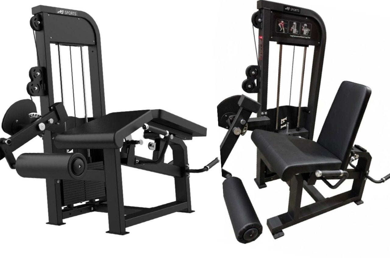 LEG EXTENSION + LEGCURL IN 1, Ophalen of Verzenden, Zo goed als nieuw