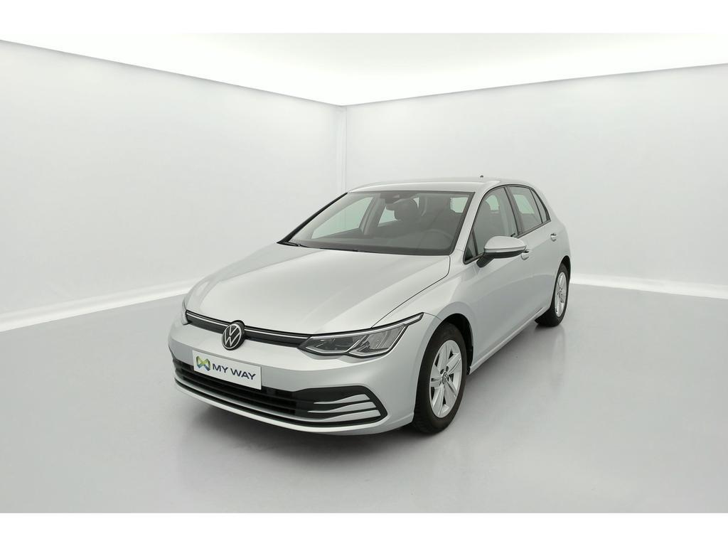 Volkswagen Golf VIII Golf 1.5 TSI Life Business OPF, Auto's, 116 g/km, Navigatiesysteem, Handgeschakeld, Zilver of Grijs