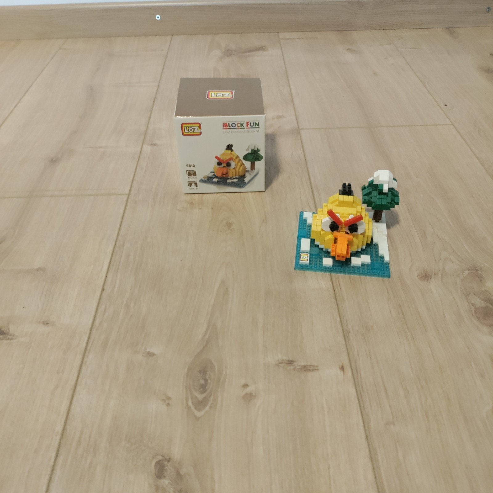 LOZ Angry Birds Chuck – Small Mini Block Set (9513), Ophalen of Verzenden, Zo goed als nieuw, Overige merken