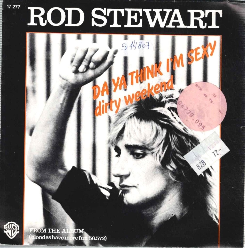 Vinyl, 7"   /  Rod Stewart – Da Ya Think I'm Sexy, Ophalen of Verzenden, Overige formaten, Overige typen