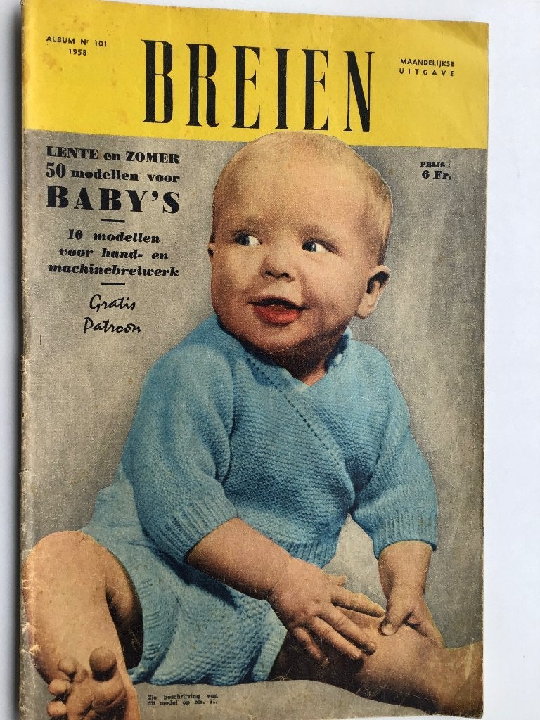 magazine ancien : « Knitting » de 1958, Enlèvement ou Envoi