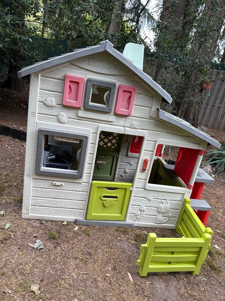 Smoby speelhuis, Kinderen en Baby's, Ophalen, Gebruikt, Plastic
