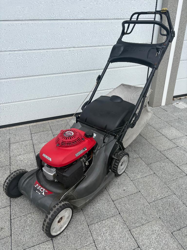 Honda grasmachine op benzine,zelftrekker !, Tuin en Terras, Grasmaaiers, Benzine-grasmaaier, 50 cm of meer, Opvangzak, Opvangbak