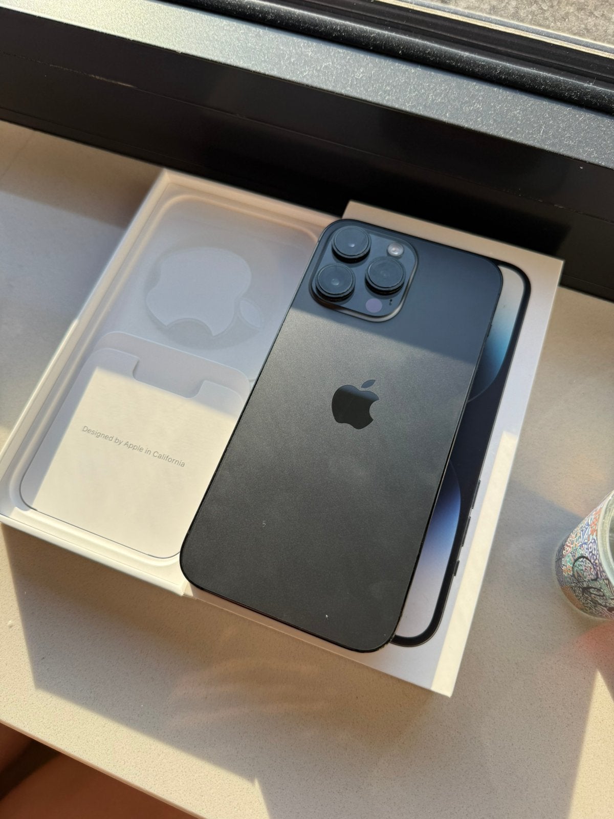 Iphone 14 pro max in goede staat zonder schade, 128 GB, Comme neuf, Enlèvement, Noir