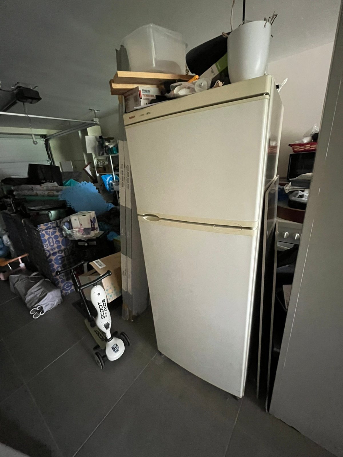 Koelkast met vriezer bosch cooler, Avec compartiment congélateur, Utilisé, 100 à 150 litres, 60 cm ou plus