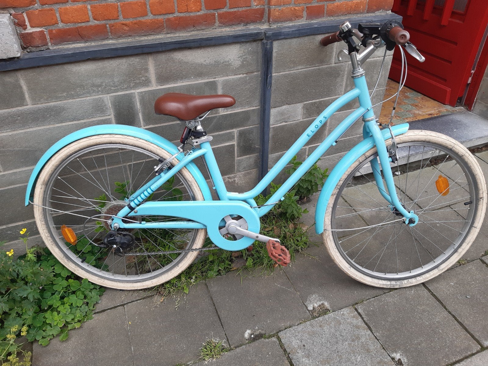 Kinderfiets, Ophalen, Velgrem, Aluminium, Zo goed als nieuw