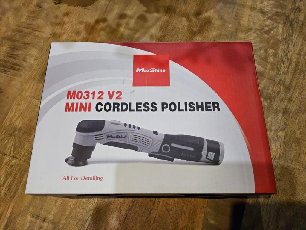 Maxshine M0312 V2 mini draadloze polijstmachine + toebehoren, Doe-het-zelf en Bouw, Ophalen of Verzenden, Nieuw