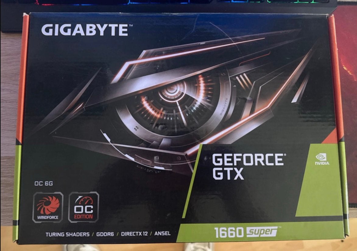 Gigabyte geforce gtx 1660 super, Ophalen of Verzenden, Zo goed als nieuw