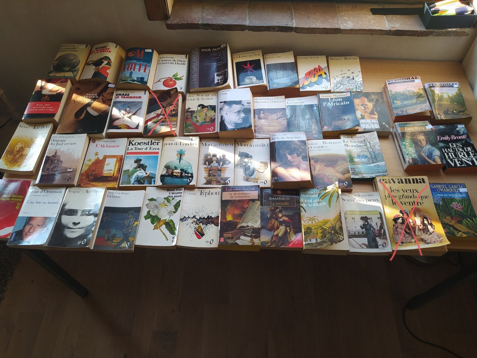Literatuur in het Frans (1 euro per boek)

1 euro per boek, Boeken, Ophalen of Verzenden