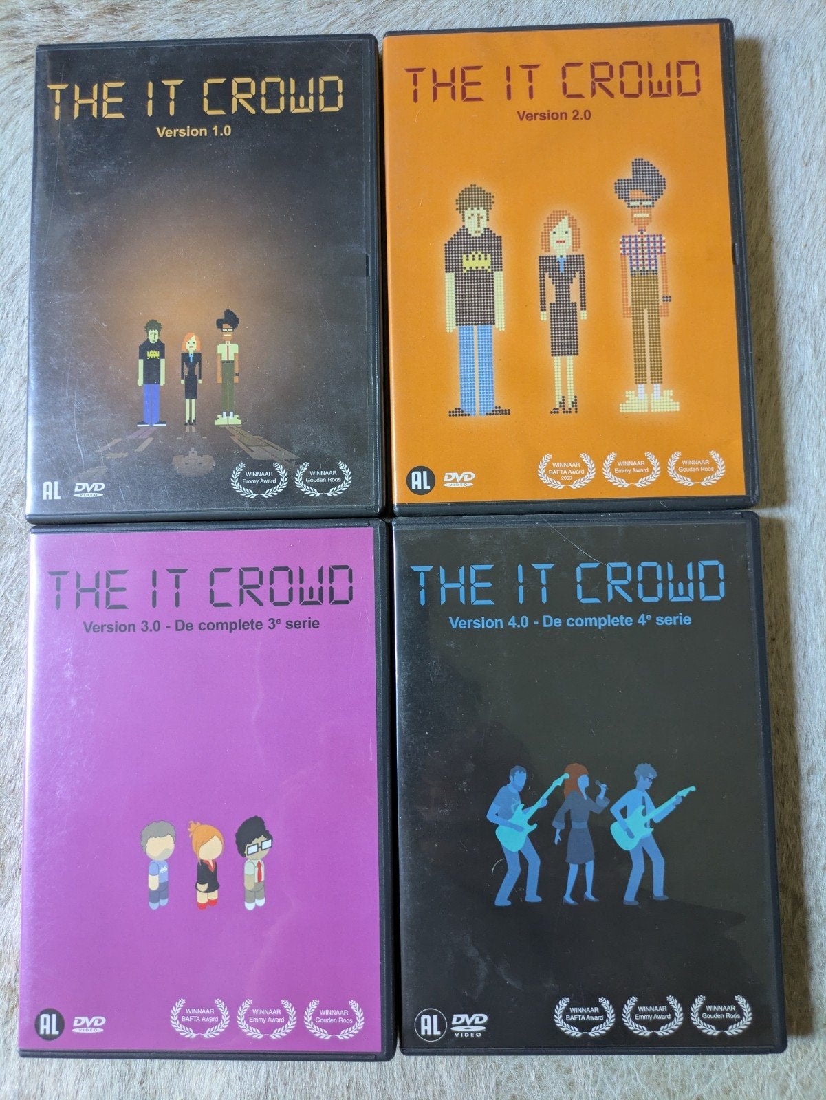 The IT Crowd compleet / seizoen 1 t/m 4, CD & DVD, Vinyles | Dance & House, Enlèvement ou Envoi