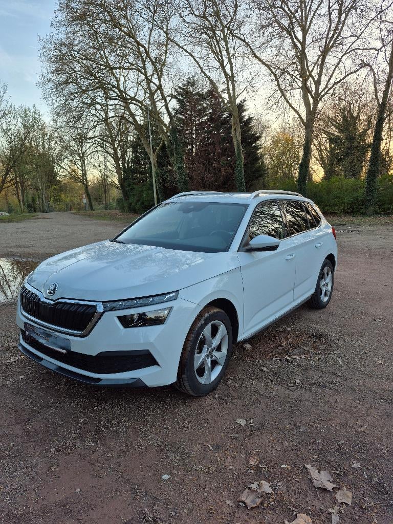 Skoda kamiq DSG wit 1.0 benzine 2022_42700km, Autos, Achat, Euro 6, 5 portes, 5 places