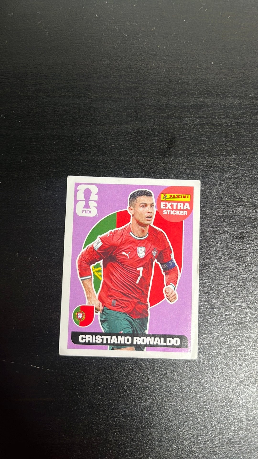 Extra sticker Cristiano Ronaldo, Ophalen, Zo goed als nieuw